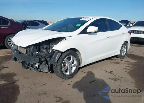 2014 Hyundai Elantra Se from USA, damaged, VIN 5NPDH4AE0EH516445